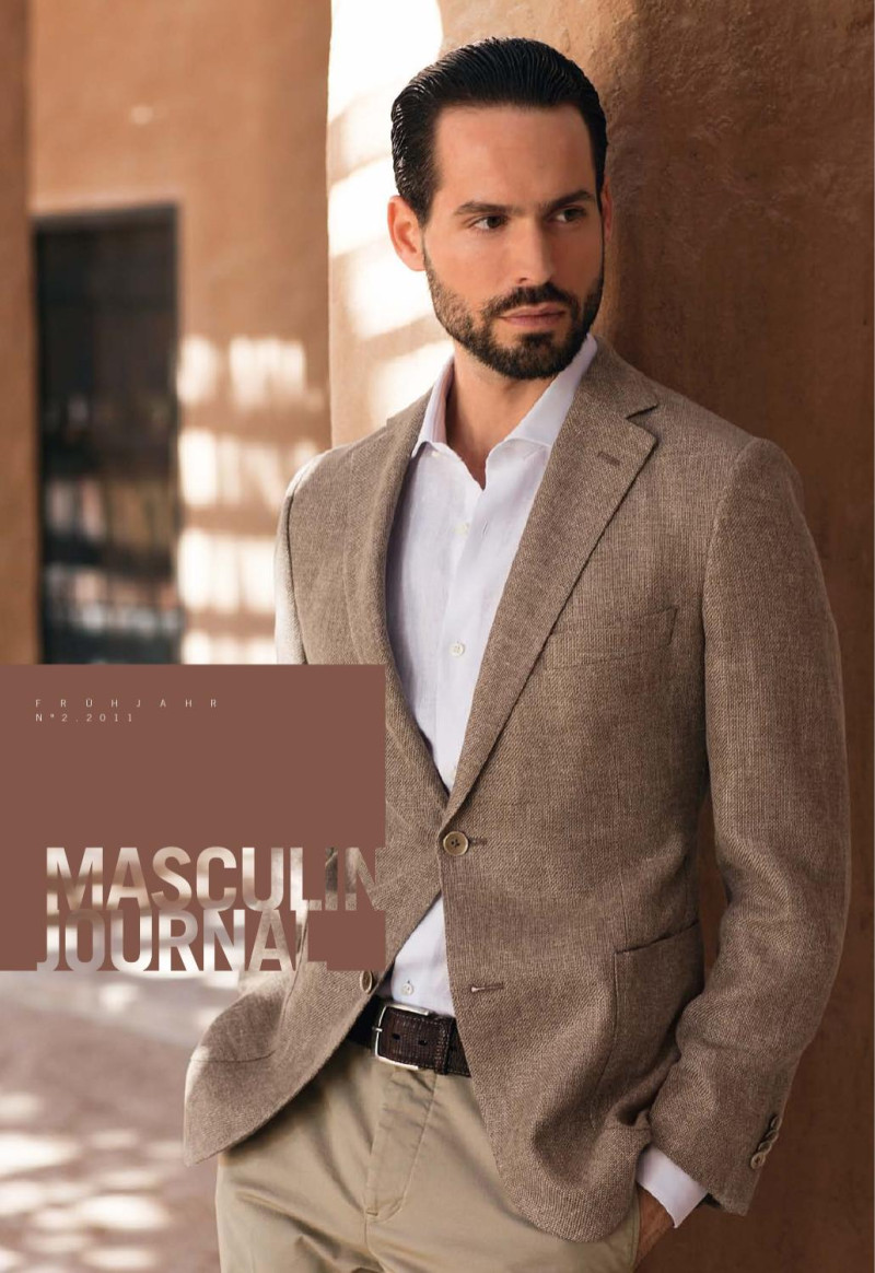  featured on the Masculin Journal cover from March 2011