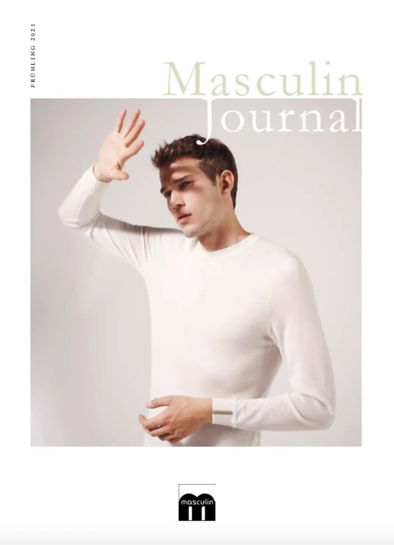  featured on the Masculin Journal cover from March 2021