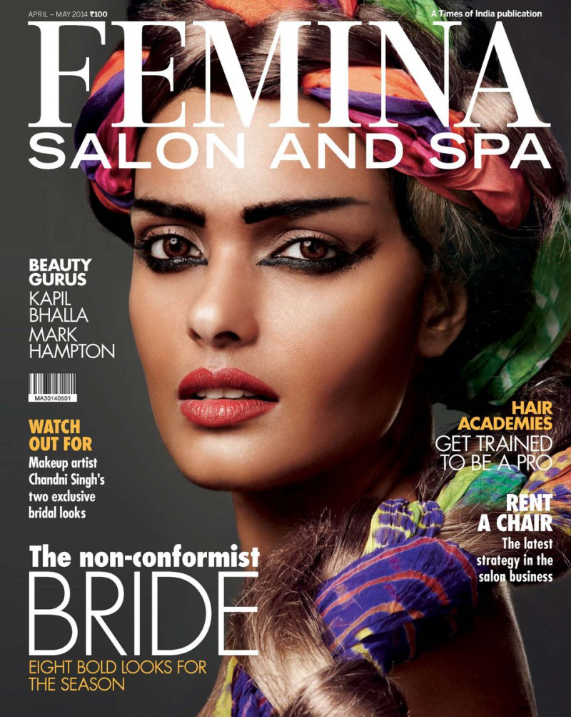  featured on the Femina Salon and Spa cover from May 2014