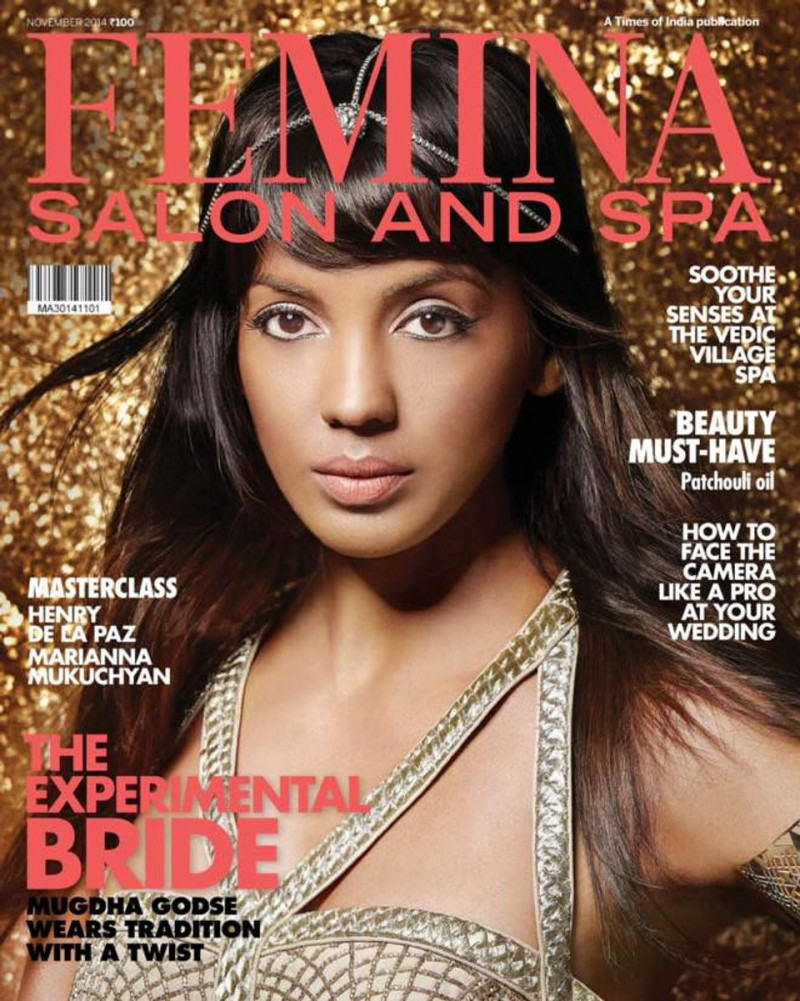  featured on the Femina Salon and Spa cover from November 2014
