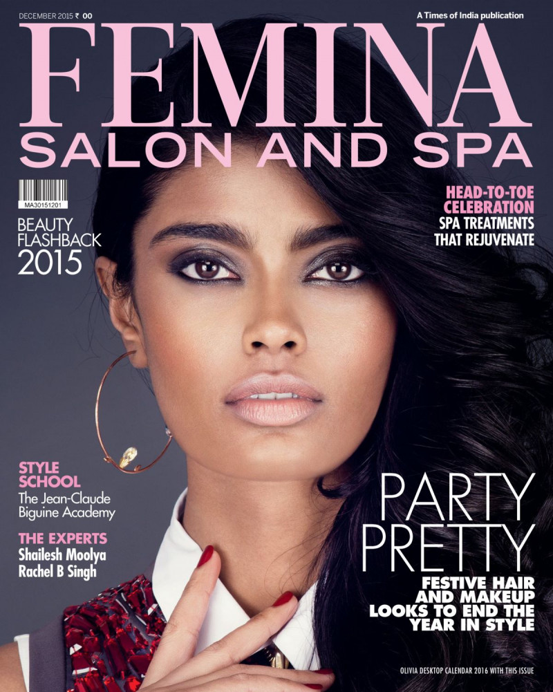  featured on the Femina Salon and Spa cover from December 2015