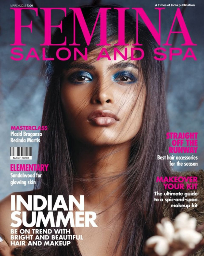  featured on the Femina Salon and Spa cover from March 2015