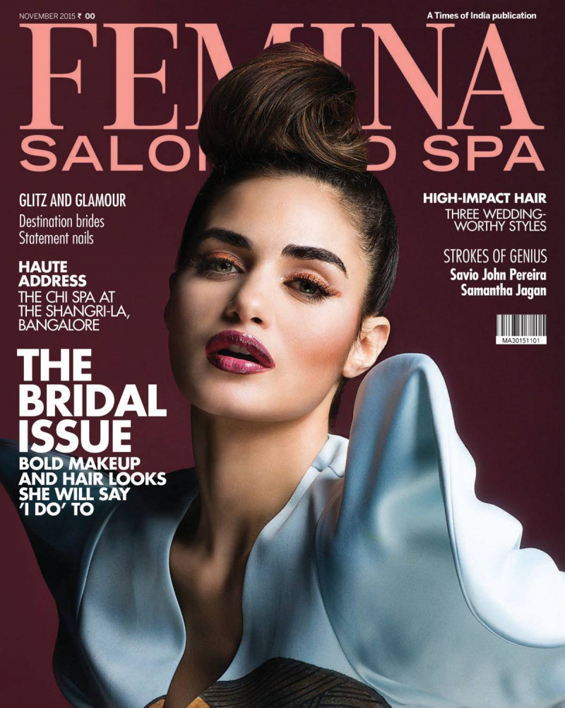  featured on the Femina Salon and Spa cover from November 2015