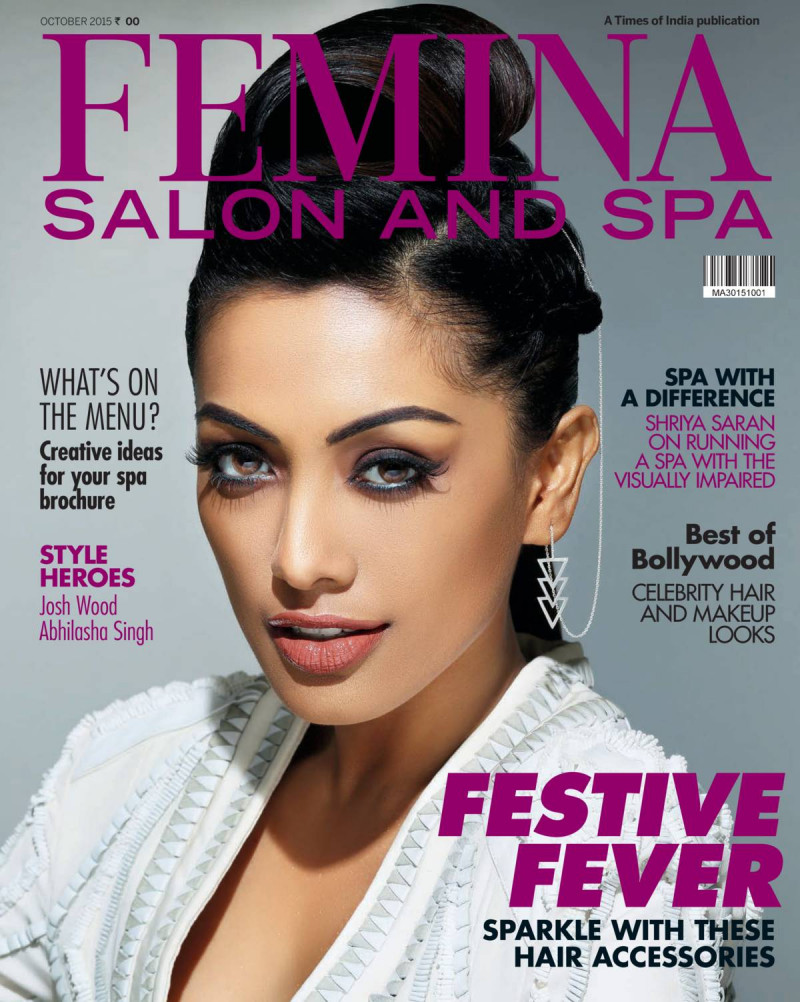  featured on the Femina Salon and Spa cover from October 2015