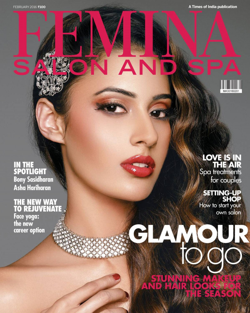  featured on the Femina Salon and Spa cover from February 2016
