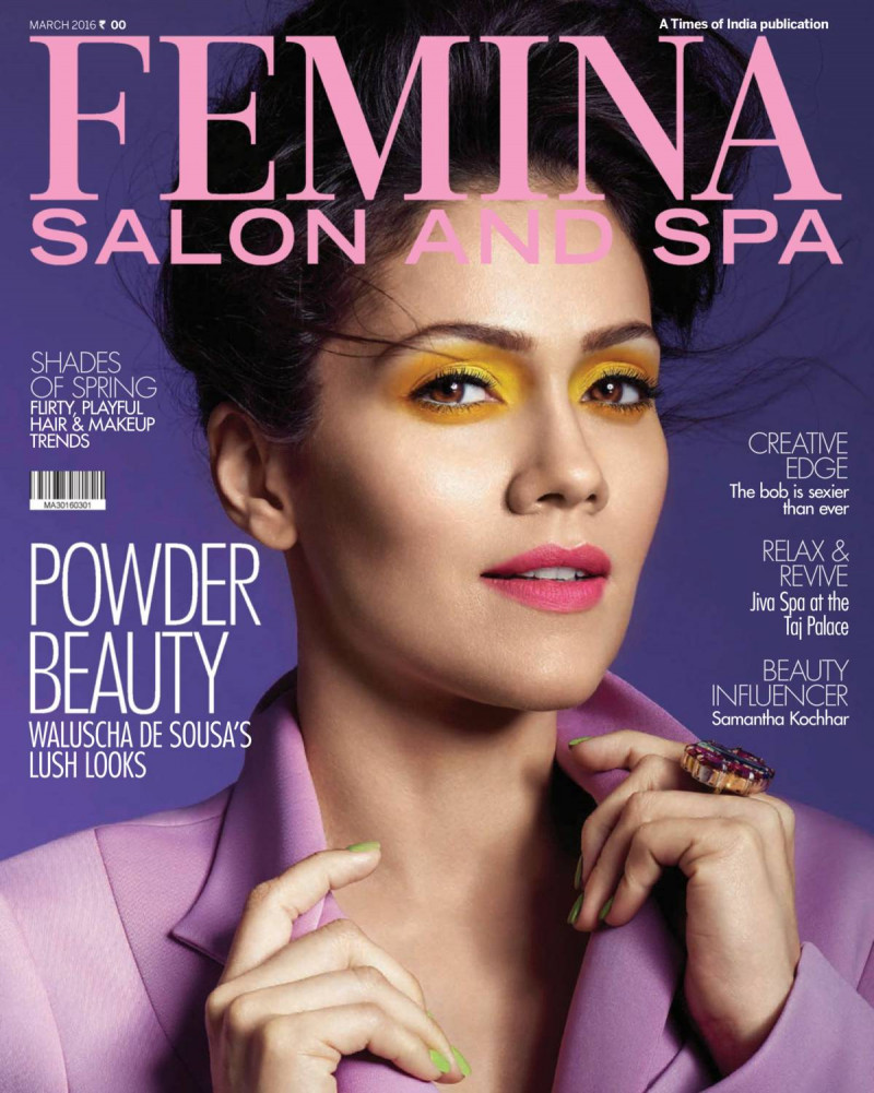  featured on the Femina Salon and Spa cover from March 2016