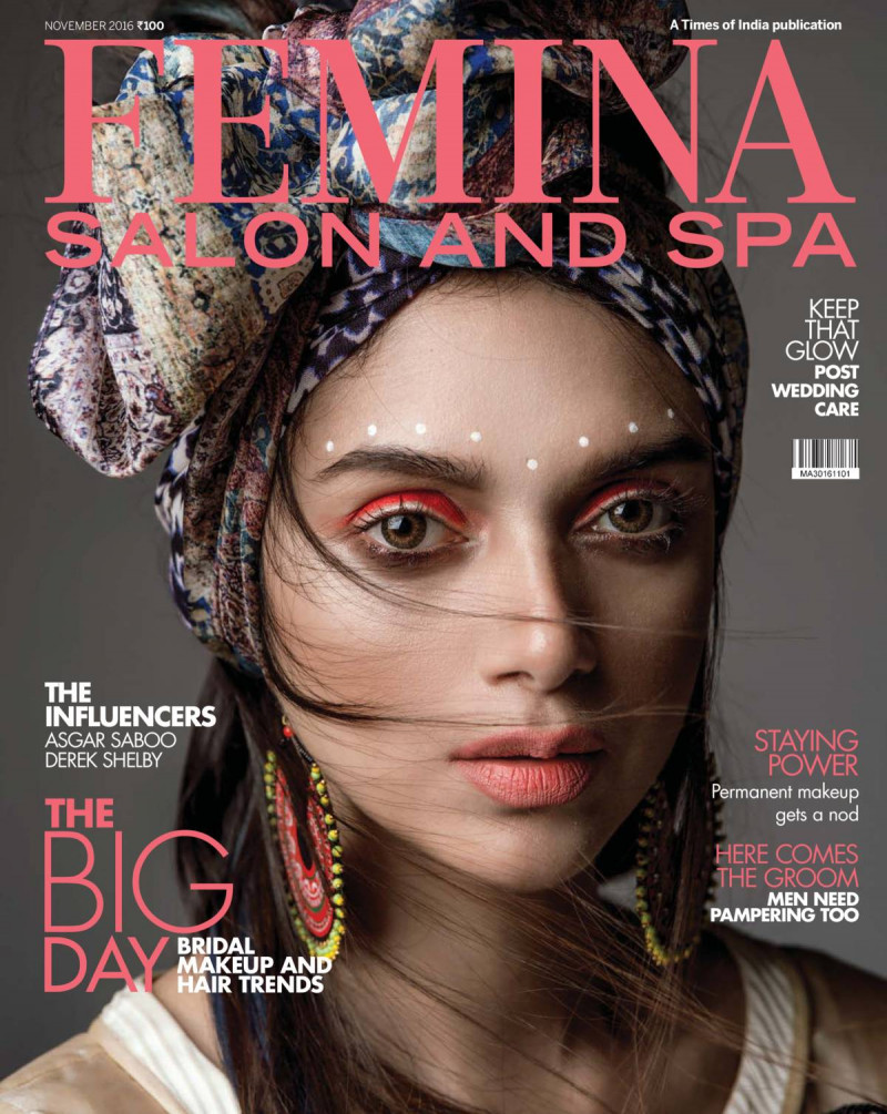  featured on the Femina Salon and Spa cover from November 2016