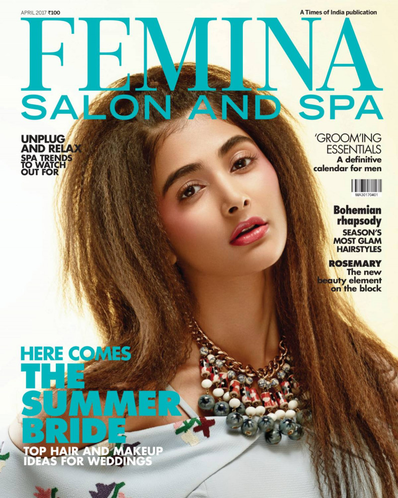  featured on the Femina Salon and Spa cover from April 2017