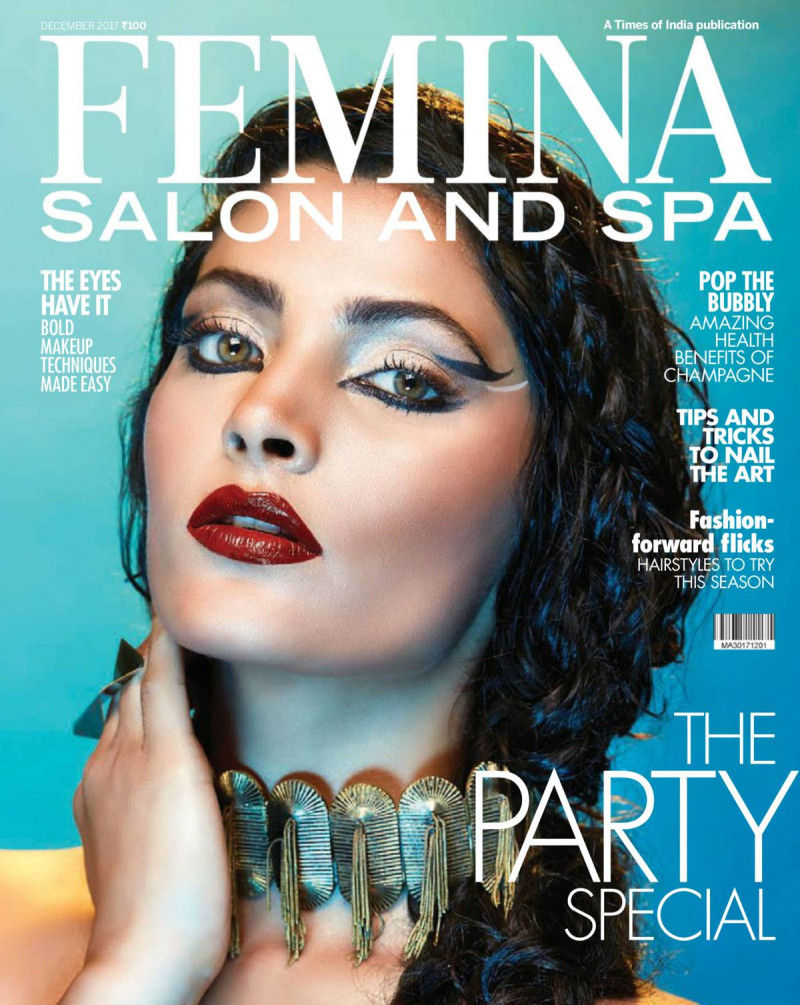  featured on the Femina Salon and Spa cover from December 2017