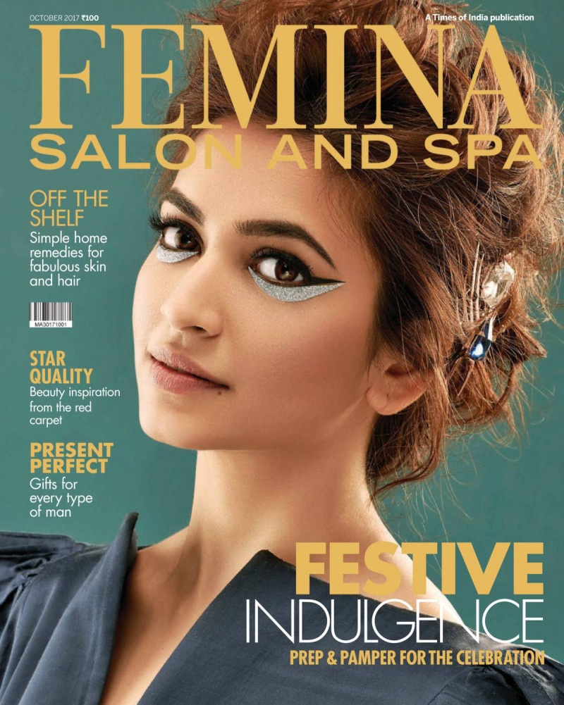  featured on the Femina Salon and Spa cover from October 2017