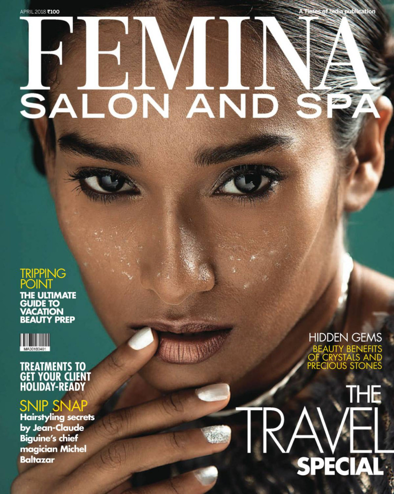  featured on the Femina Salon and Spa cover from April 2018