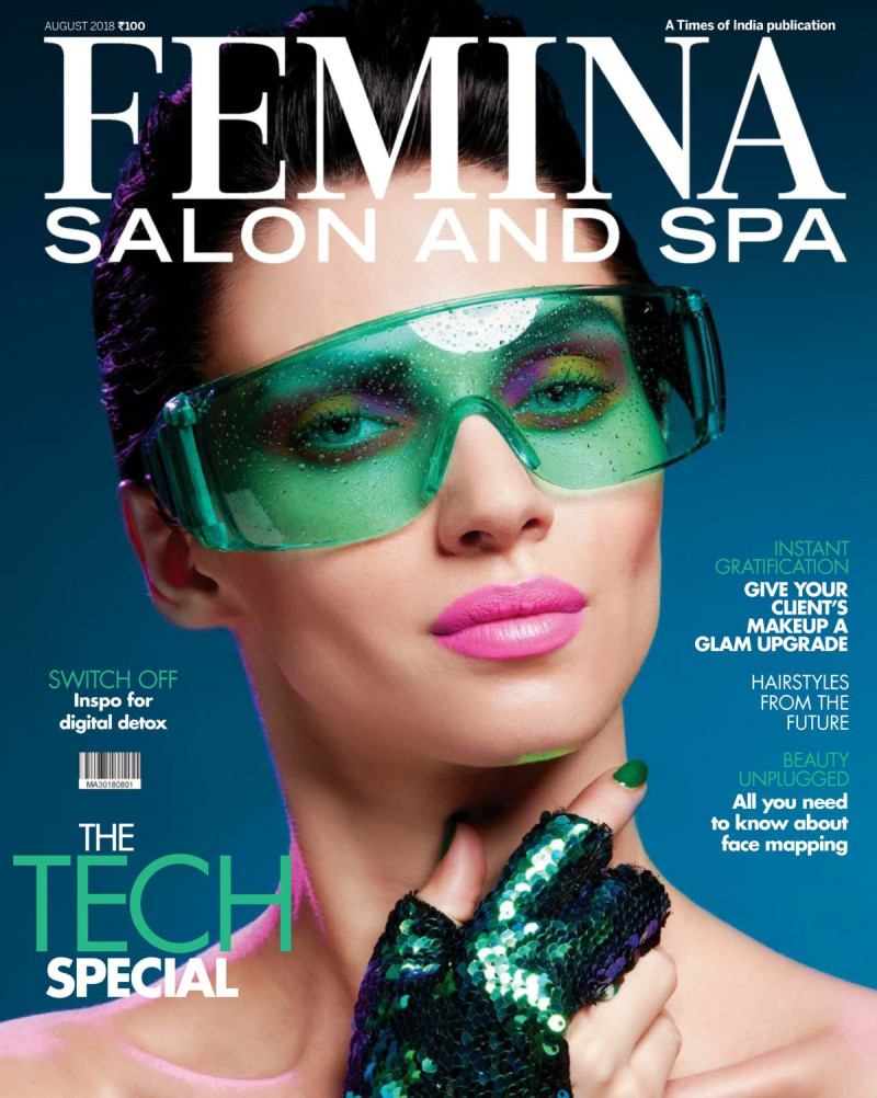  featured on the Femina Salon and Spa cover from August 2018