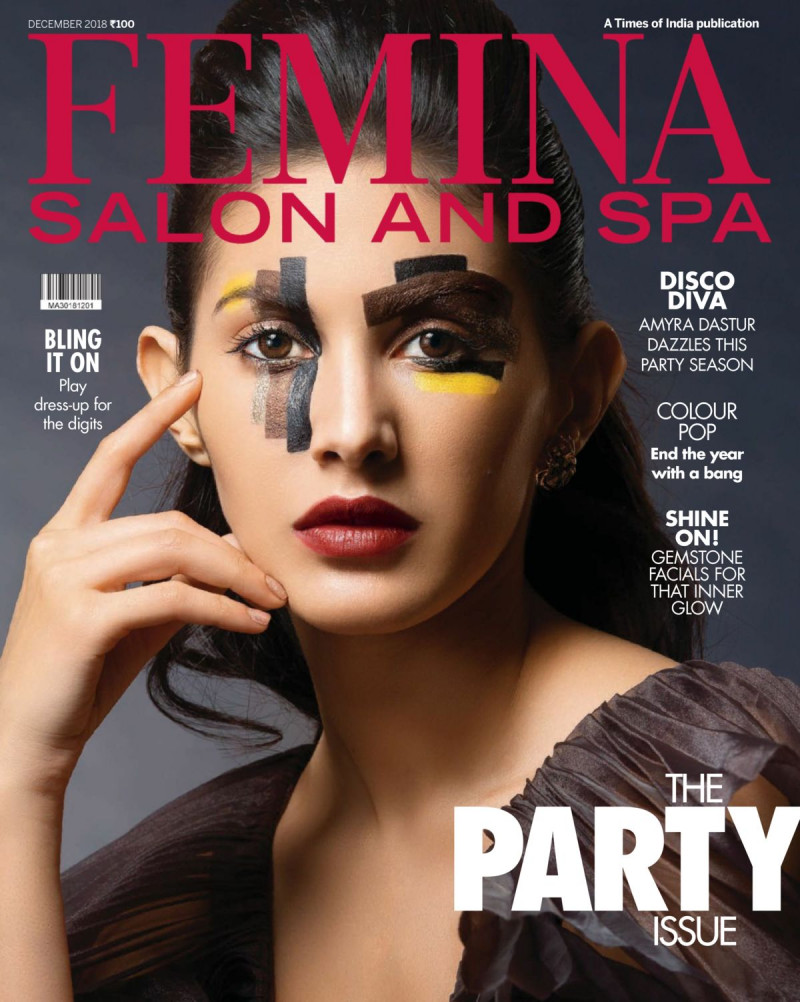  featured on the Femina Salon and Spa cover from December 2018