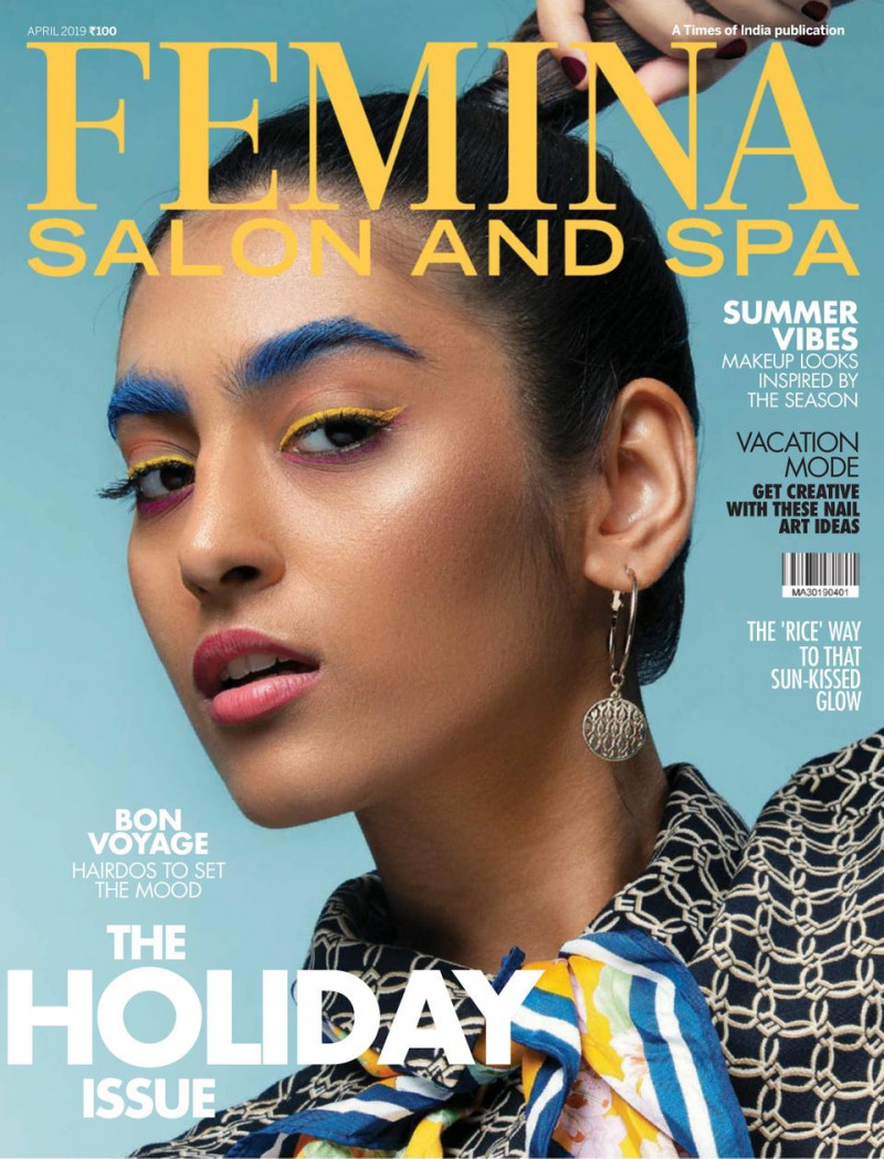  featured on the Femina Salon and Spa cover from April 2019