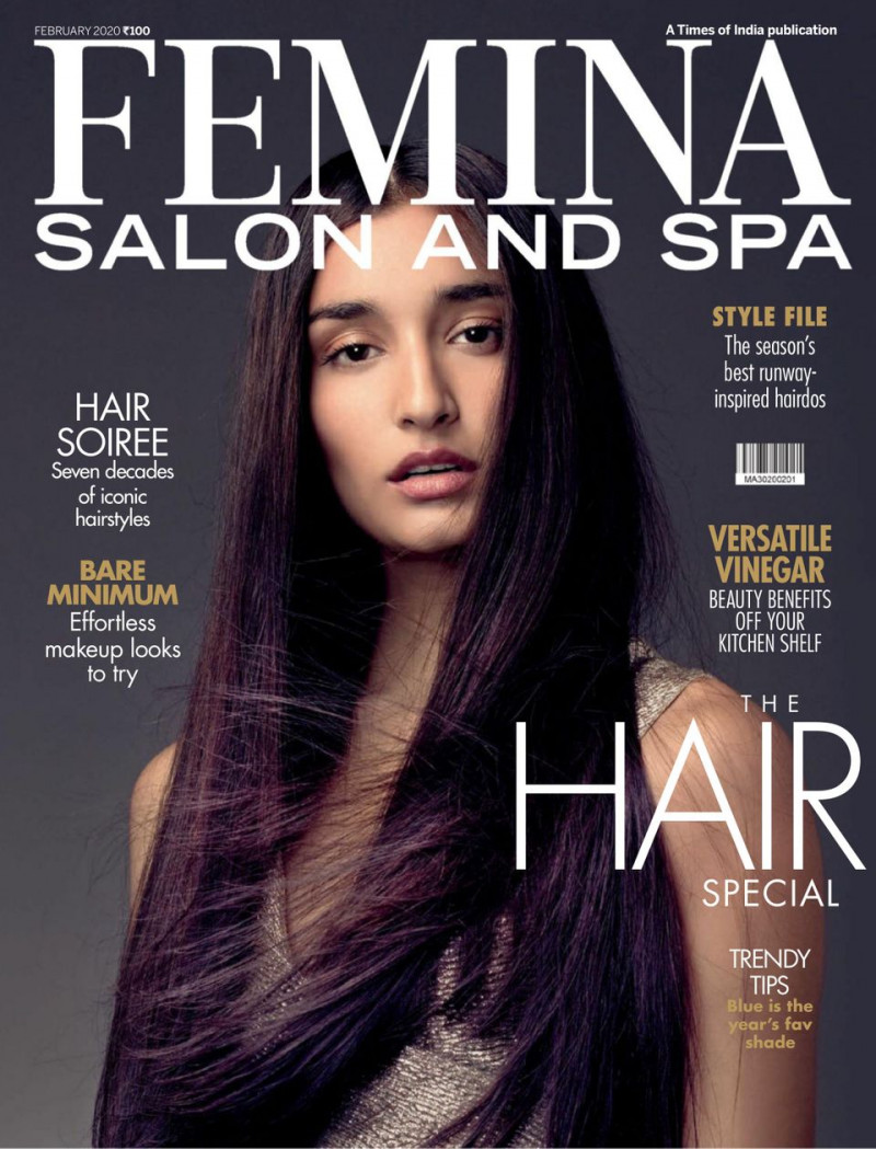  featured on the Femina Salon and Spa cover from February 2020