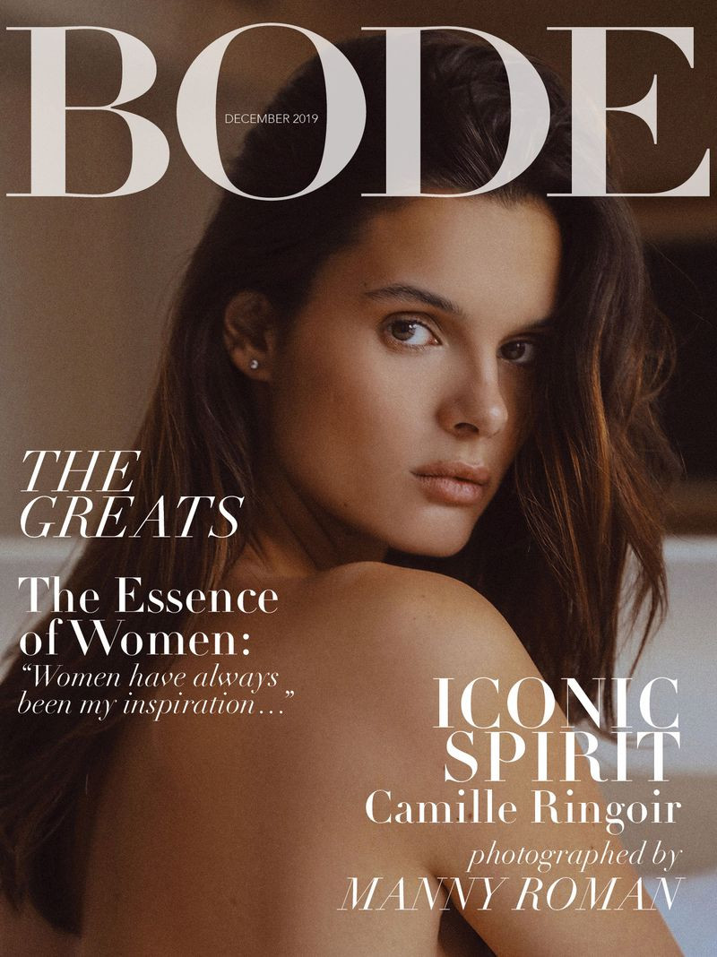 Camille Ringoir featured on the Bode cover from December 2019