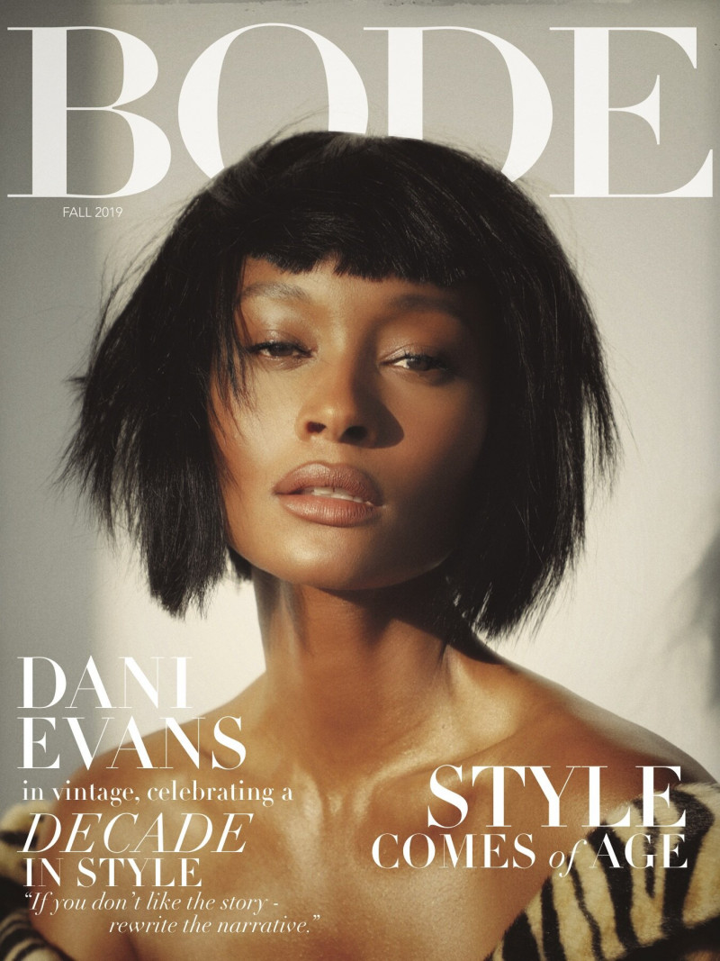 Dani Evans featured on the Bode cover from September 2019