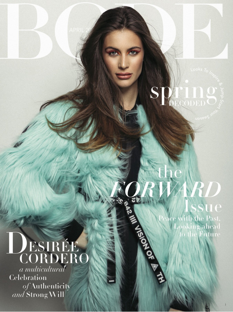 Desire Cordero featured on the Bode cover from April 2020