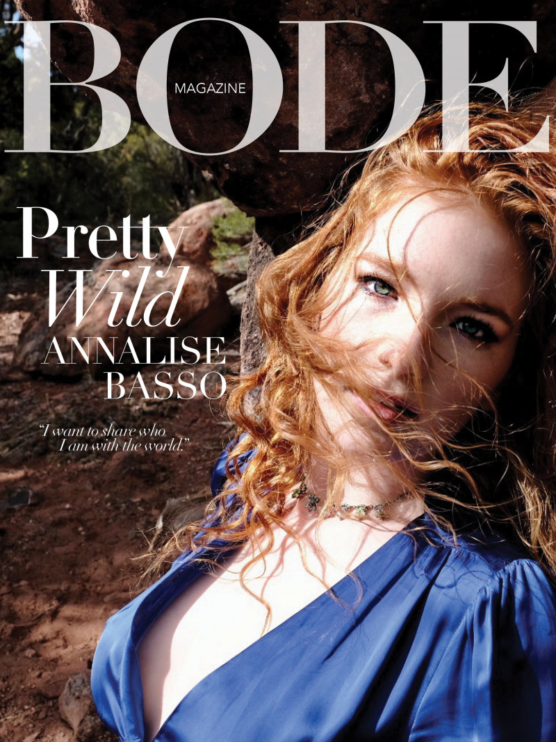 Annalise Basso featured on the Bode cover from June 2020