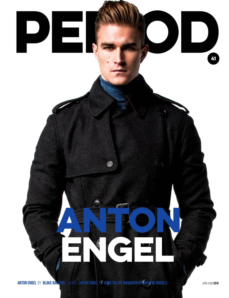 Anton Engel featured on the Period. cover from April 2018