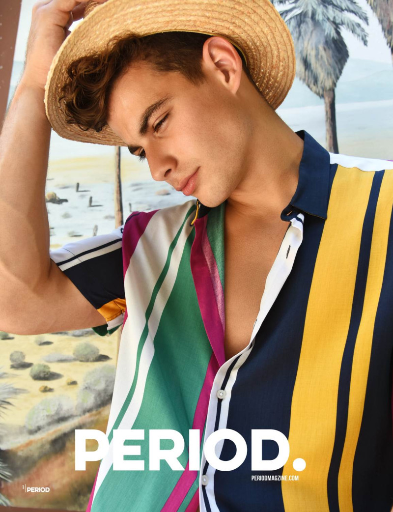 Manny Rodrigues featured on the Period. cover from August 2018