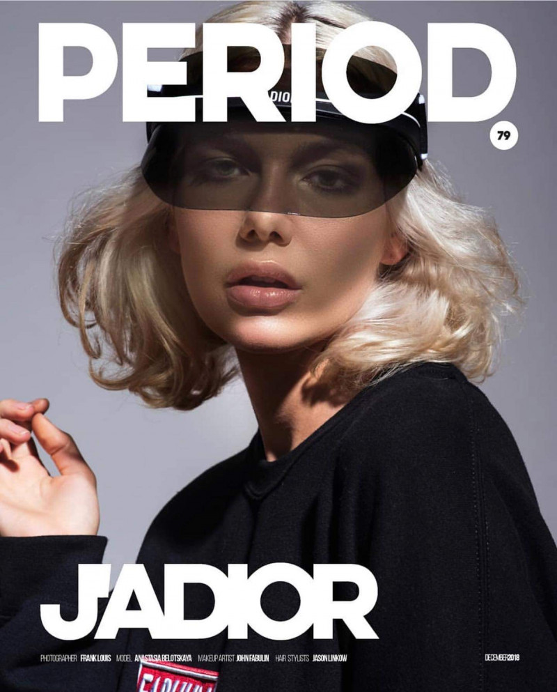 Anastasia Belotskaya featured on the Period. cover from December 2018