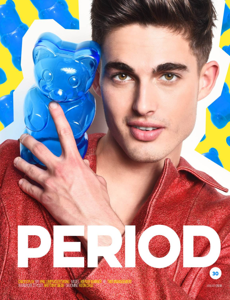 Kieran Warner featured on the Period. cover from January 2018