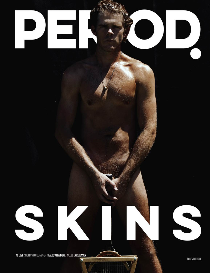Jake Jensen featured on the Period. cover from November 2018