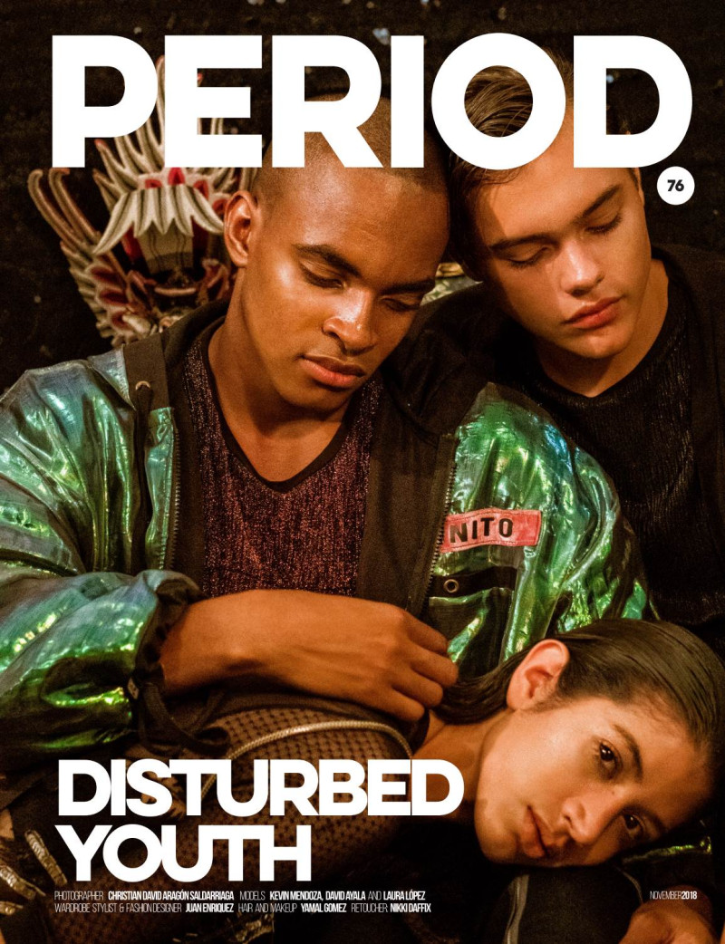 Kevin Mendoza, David Ayala, Laura Lopez featured on the Period. cover from November 2018