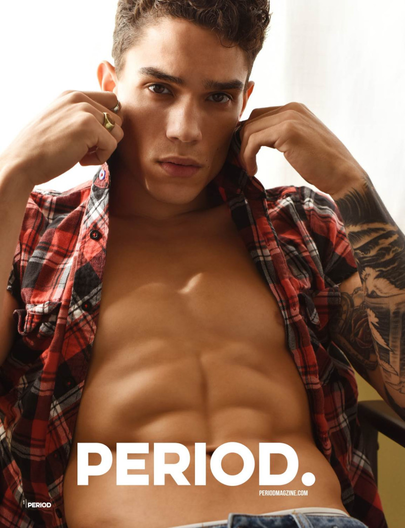 Matthew Laureano featured on the Period. cover from November 2018