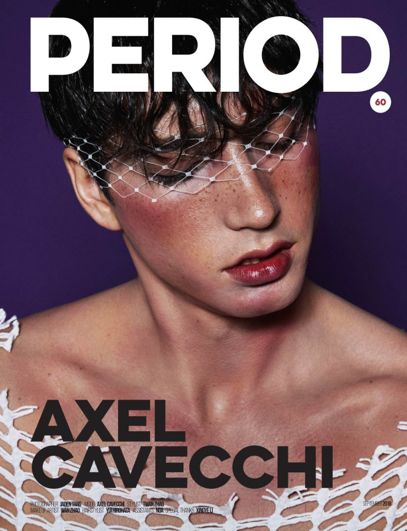Axel Cavecchi featured on the Period. cover from September 2018