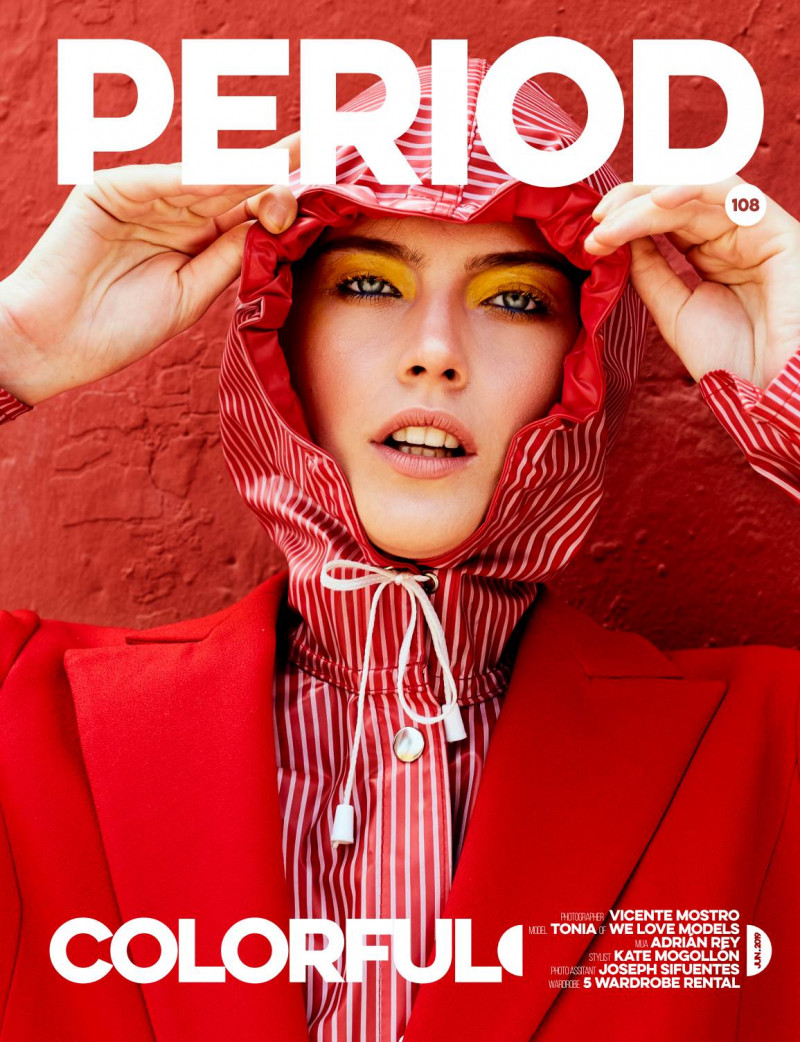 Tonya Nikonova featured on the Period. cover from June 2019