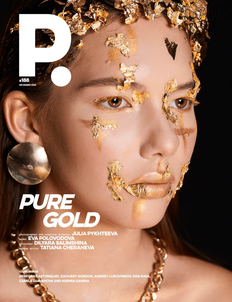 Eva Polovodova featured on the Period. cover from December 2022