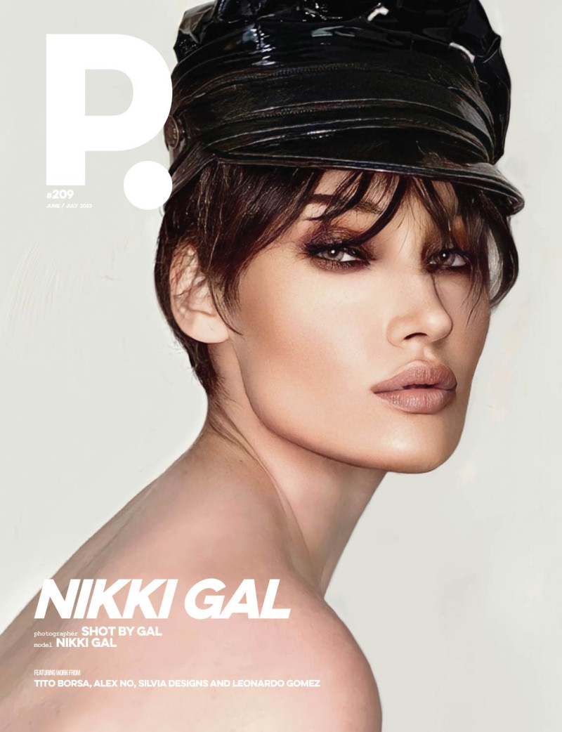 Nikki Gal featured on the Period. cover from July 2023
