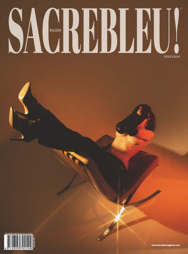 Andy Andenok featured on the Sacrebleu! cover from September 2019