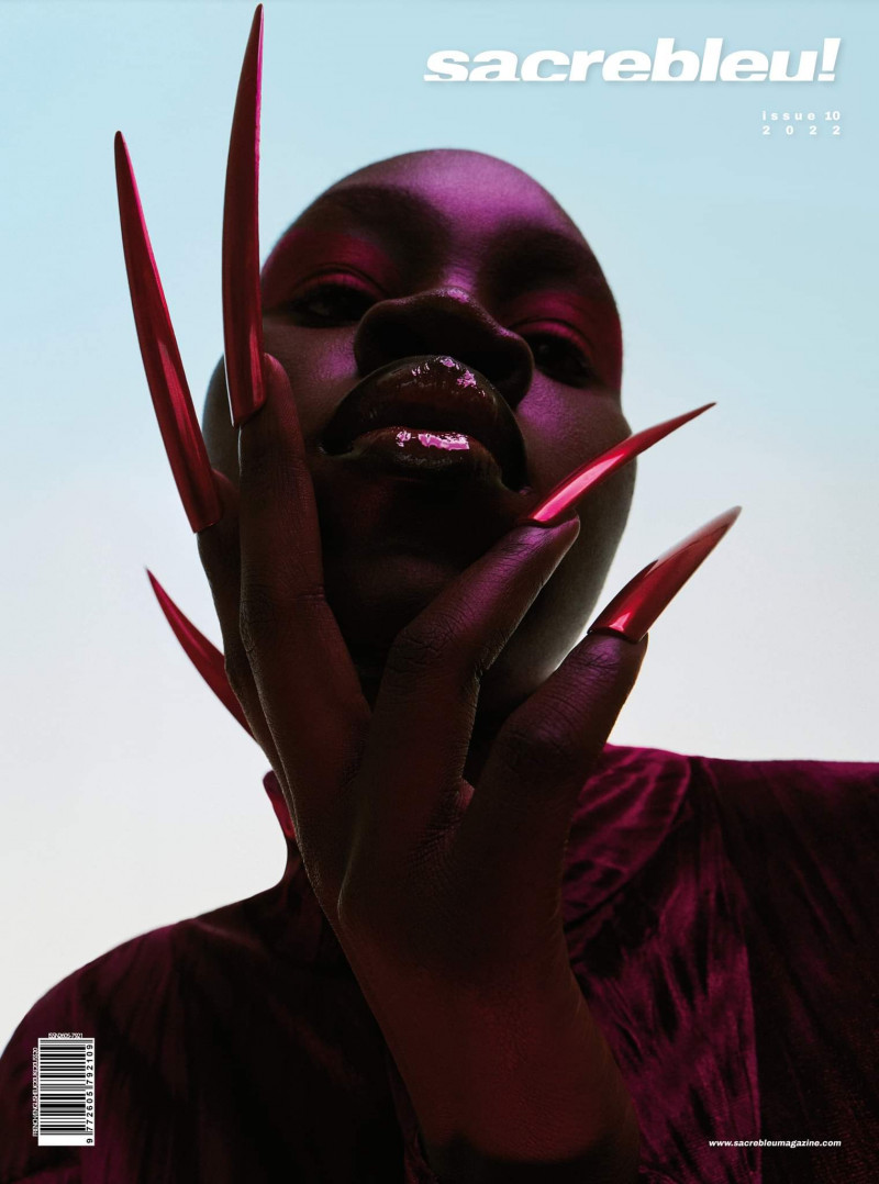 Nyayiena Deng William featured on the Sacrebleu! cover from May 2022