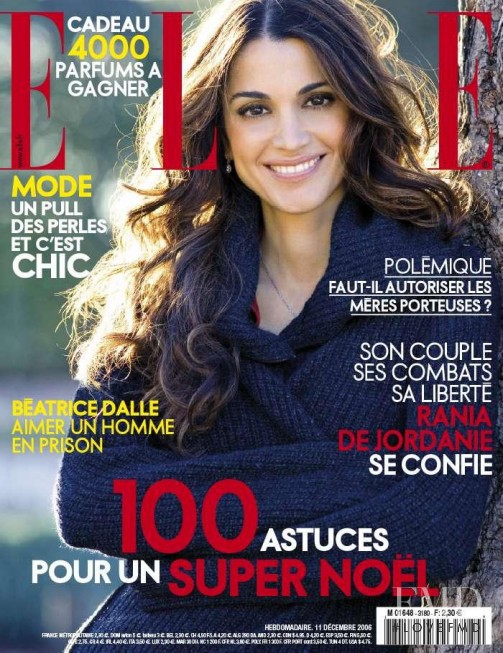  featured on the Elle France cover from December 2006