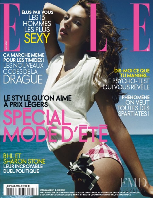  featured on the Elle France cover from June 2007