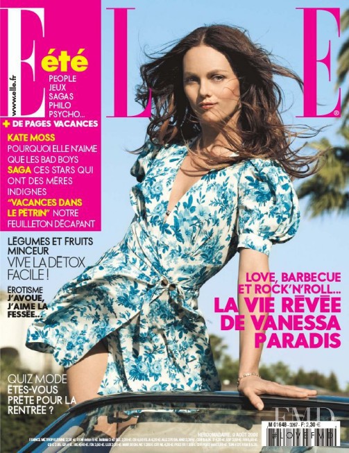  featured on the Elle France cover from August 2008