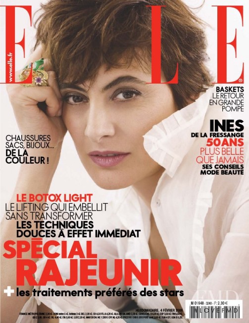  featured on the Elle France cover from February 2008
