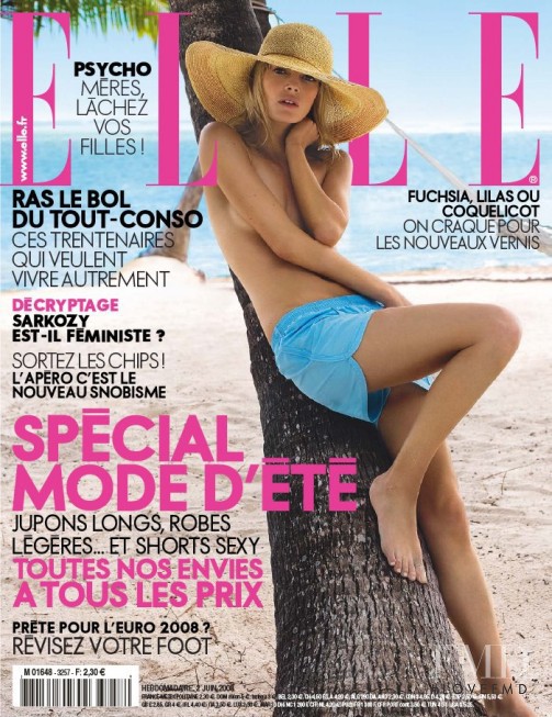 featured on the Elle France cover from June 2008
