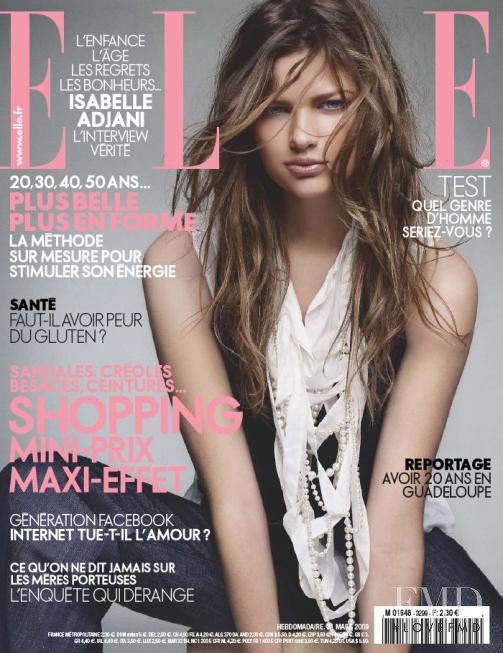  featured on the Elle France cover from March 2009