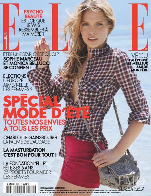  featured on the Elle France cover from May 2009