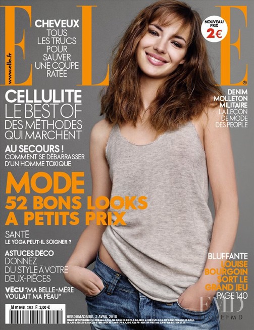  featured on the Elle France cover from April 2010