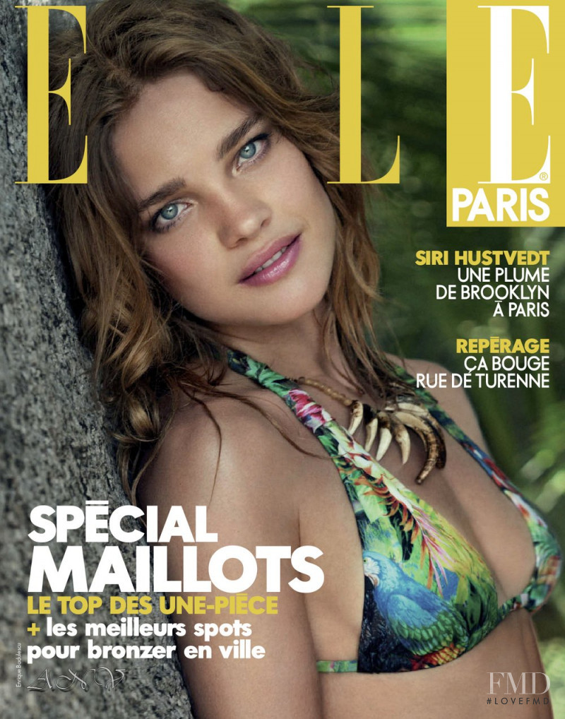 Natalia Vodianova featured on the Elle France cover from May 2011