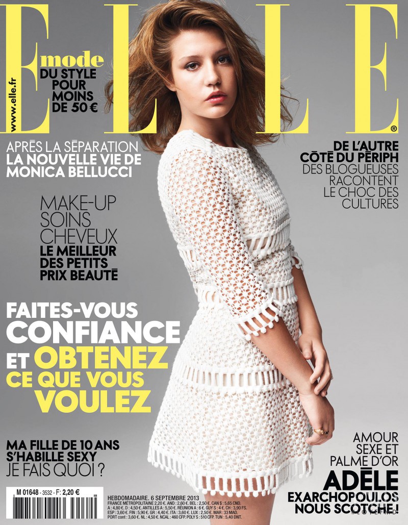  featured on the Elle France cover from September 2013