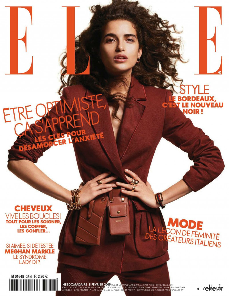 Chiara Scelsi featured on the Elle France cover from February 2019