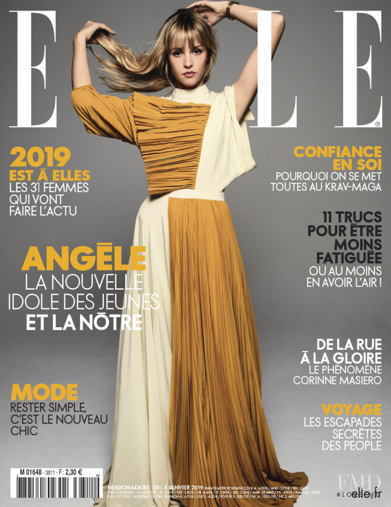  featured on the Elle France cover from January 2019