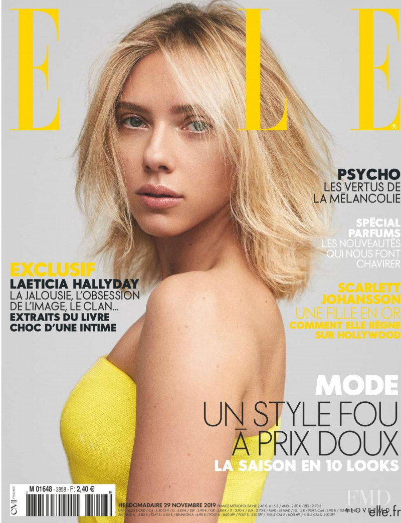  featured on the Elle France cover from November 2019
