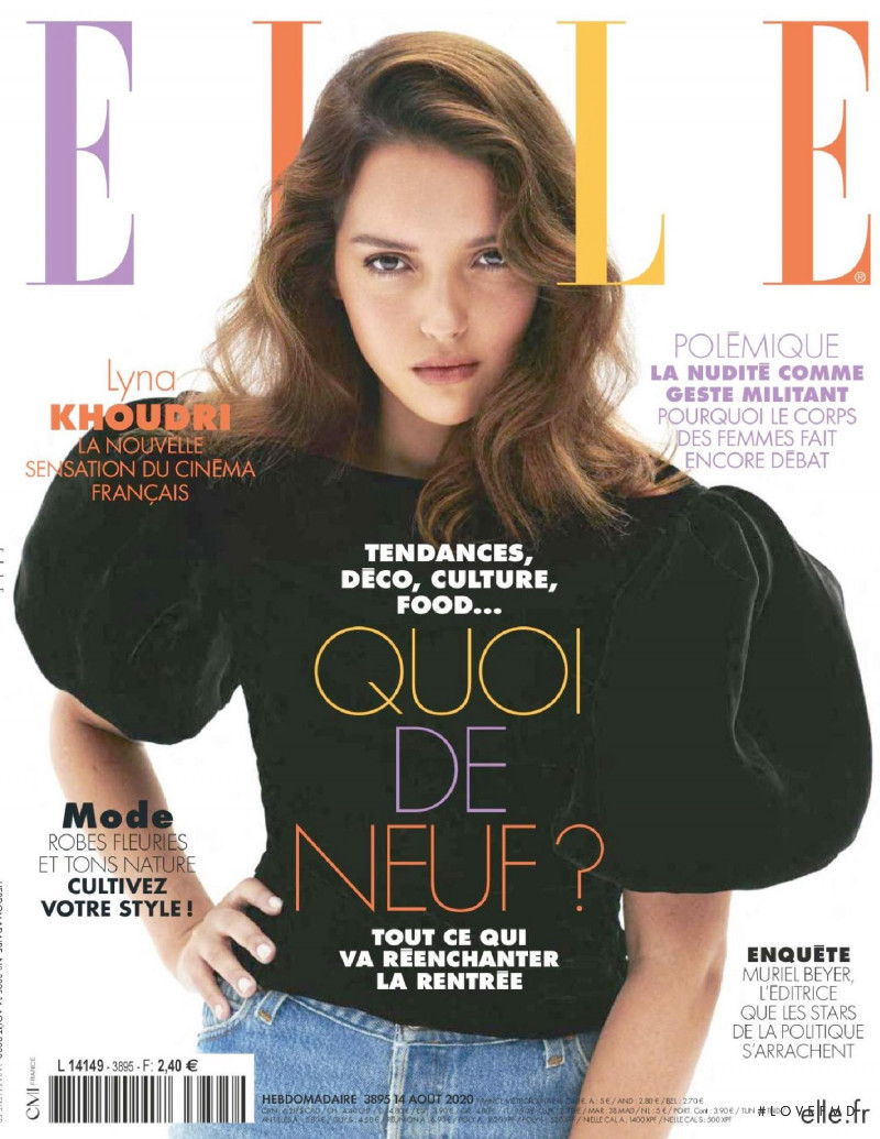  featured on the Elle France cover from August 2020